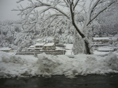 大雪の横田町